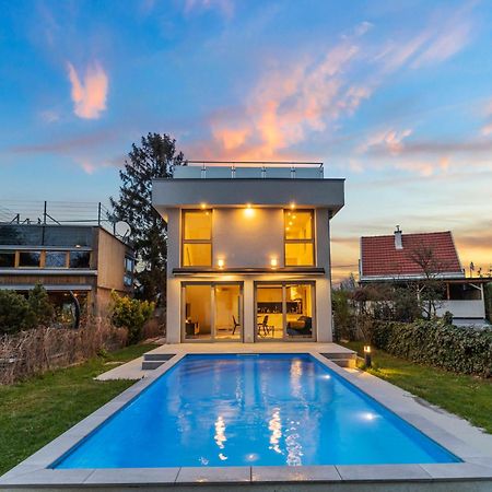 Villa Jaeger Mit Pool In Wien Bagian luar foto